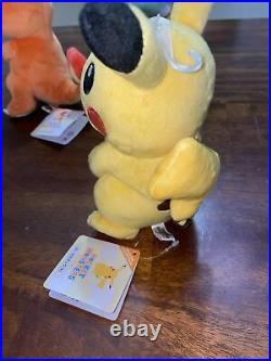 Pokemon ALL STAR COLLECTION Plush doll's SAN-EI, LOT OF 4, NEW, RARE, USA SELLER