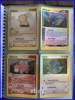 Pokemon Binder Collection Vintage 1st Ed. Lot 40 Holo & Rares Base All Included