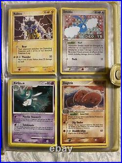 Pokemon Binder Collection Vintage Lot 40 Holo Stamped & Rares All Included