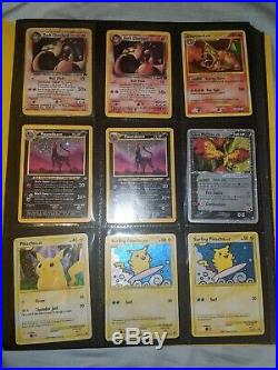 Pokemon Binder Vintage Lot 78 Cards ALL RARE HOLOS