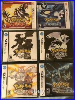 Pokemon Brand New Factory Sealed Games! Ultimate Collection! All Mint