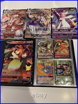 Pokemon Card Binder Filled Collection Lot All Holos & Ultra Rares 112 Cards