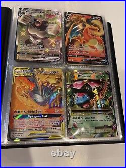 Pokemon Card Binder Filled Collection Lot All Holos & Ultra Rares 112 Cards