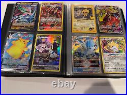 Pokemon Card Binder Filled Collection Lot All Holos & Ultra Rares 112 Cards