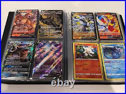 Pokemon Card Binder Filled Collection Lot All Holos & Ultra Rares 112 Cards