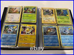 Pokemon Card Binder Filled Collection Lot All Holos & Ultra Rares 112 Cards