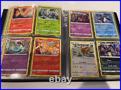 Pokemon Card Binder Filled Collection Lot All Holos & Ultra Rares 112 Cards