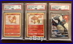 Pokemon Charizard SV49 Hidden Fates Card PSA 10 (All 3 Cards For Sale)