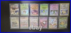 Pokemon Collection Assorted All Rarities Non Graded Mint Condition All Cards
