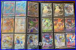 Pokemon Collection Binder All GX/ FULL ARTS / HYPER RARES! 200 CARDS ALL MINT