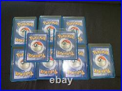 Pokemon Collection Binder Vintage. Almost All Near Mint 1st Edition. Shadowless