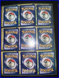 Pokemon Collection Binder Vintage. Almost All Near Mint 1st Edition. Shadowless