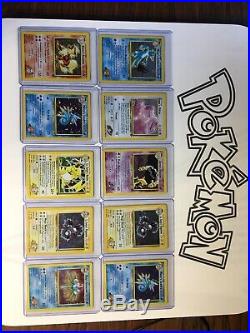 Pokemon Collection Lot 250 Vintage Holos 2500 Old Bulk Base Set All WOTC Cards