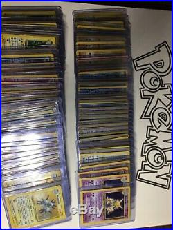 Pokemon Collection Lot 250 Vintage Holos 2500 Old Bulk Base Set All WOTC Cards