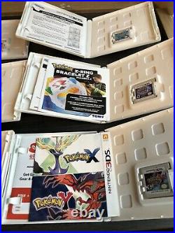 Pokemon Lot Nintendo 3DS Collection All 6 Main Games X, Y, Sun, Moon, Sapphire