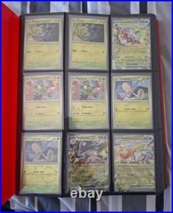 Pokemon PALDEAN FATES BINDER (All Commons/Reverses And ALL Baby Shiny's) All NM
