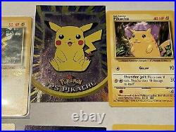 Pokemon Pikachu Collection Red Cheeks psa 10 E3 Promos Topps Holos All Mint