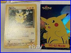 Pokemon Pikachu Collection Red Cheeks psa 10 E3 Promos Topps Holos All Mint