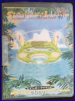 Pokemon Pocket Monsters Japanese Import Rainbow Islands Binder. All 9 card mint