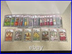 Pokémon Pokekyun Radiant Collection 32/32 COMPLETE SET ALL PSA 10 GEM MINT