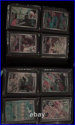 Pokemon TCG Binder Collection Lot (Toploaders)ALL 128 Cards Pictured MASTER BALL