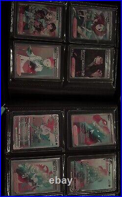 Pokemon TCG Binder Collection Lot (Toploaders)ALL 128 Cards Pictured MASTER BALL