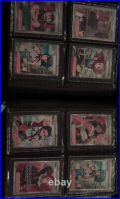Pokemon TCG Binder Collection Lot (Toploaders)ALL 128 Cards Pictured MASTER BALL