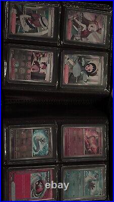 Pokemon TCG Binder Collection Lot (Toploaders)ALL 128 Cards Pictured MASTER BALL