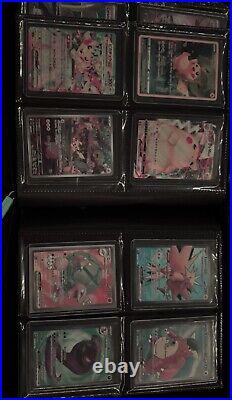 Pokemon TCG Binder Collection Lot (Toploaders)ALL 128 Cards Pictured MASTER BALL