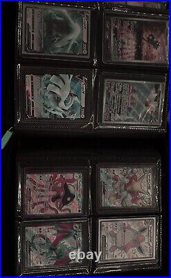 Pokemon TCG Binder Collection Lot (Toploaders)ALL 128 Cards Pictured MASTER BALL