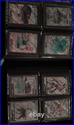 Pokemon TCG Binder Collection Lot (Toploaders)ALL 128 Cards Pictured MASTER BALL