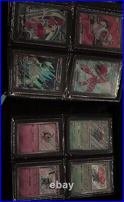 Pokemon TCG Binder Collection Lot (Toploaders)ALL 128 Cards Pictured MASTER BALL