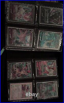 Pokemon TCG Binder Collection Lot (Toploaders)ALL 128 Cards Pictured MASTER BALL
