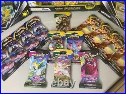 Pokemon TCG Sealed LotCollection Boxes+Sleeved Evolving, SWSH Base, Darkness Etc