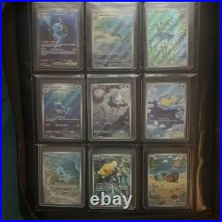 Pokemon TCG Top Loader Binder Collection All Hits SAR IR Ultra Rare Holos Mint