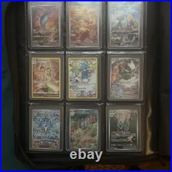 Pokemon TCG Top Loader Binder Collection All Hits SAR IR Ultra Rare Holos Mint