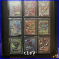 Pokemon TCG Top Loader Binder Collection All Hits SAR IR Ultra Rare Holos Mint