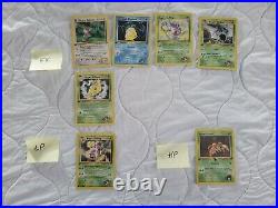 Pokemon WoTC Vintage ALL 1st Edition Lot 230+ Cards Great Cond. See Pics