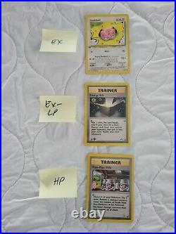 Pokemon WoTC Vintage ALL 1st Edition Lot 230+ Cards Great Cond. See Pics