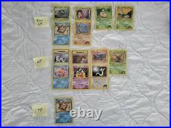 Pokemon WoTC Vintage ALL 1st Edition Lot 230+ Cards Great Cond. See Pics