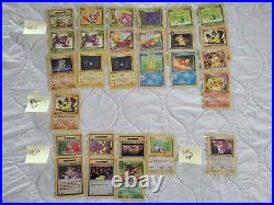 Pokemon WoTC Vintage ALL 1st Edition Lot 230+ Cards Great Cond. See Pics