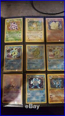 Pokemon card binder lot BASE, FOSSIL, JUNGLE AND MORE. ALL HOLO