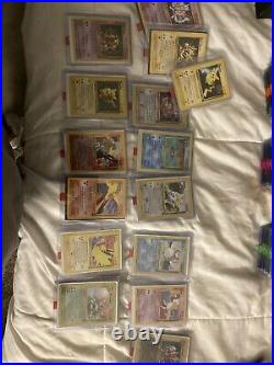 Pokemon cards lot vintage Huge Collection All Fossil Jungle Base Holo Cards Etc