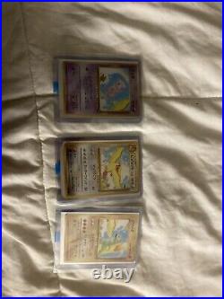 Pokemon cards lot vintage Huge Collection All Fossil Jungle Base Holo Cards Etc