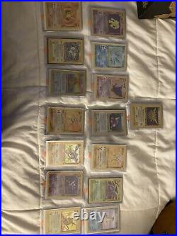 Pokemon cards lot vintage Huge Collection All Fossil Jungle Base Holo Cards Etc