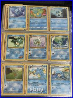 Pokemon vintage lot binder collection 1000+ cards