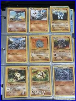Pokemon vintage lot binder collection 1000+ cards