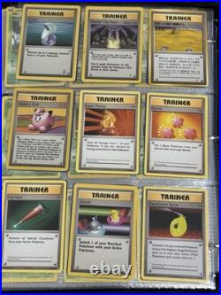 Pokemon vintage lot binder collection 1000+ cards