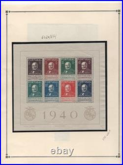 Portugal 1924-1958 Collection On 13 Album Pages All Mint Never Hinged