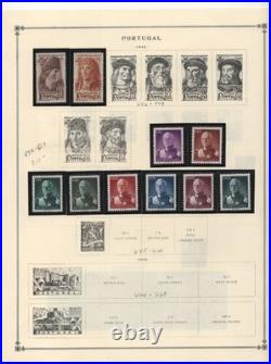 Portugal 1924-1958 Collection On 13 Album Pages All Mint Never Hinged
